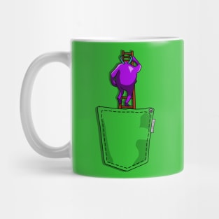 Monster in My Pocket Tries to Escape Mug